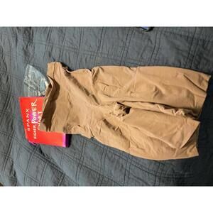 Spanx Higher Power Short XL Cafe Au Lait XL NIP (opened) 2745
